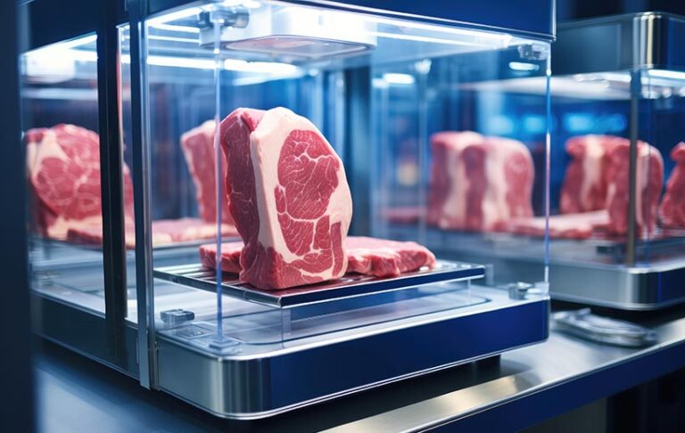 3D printing can also create meat using the raw cells of an animal which would have a profound impact on the reduction of animal slaughter and carbon emissions if it become normalised among meat-eaters. Photo © visoot via Adobe Stock