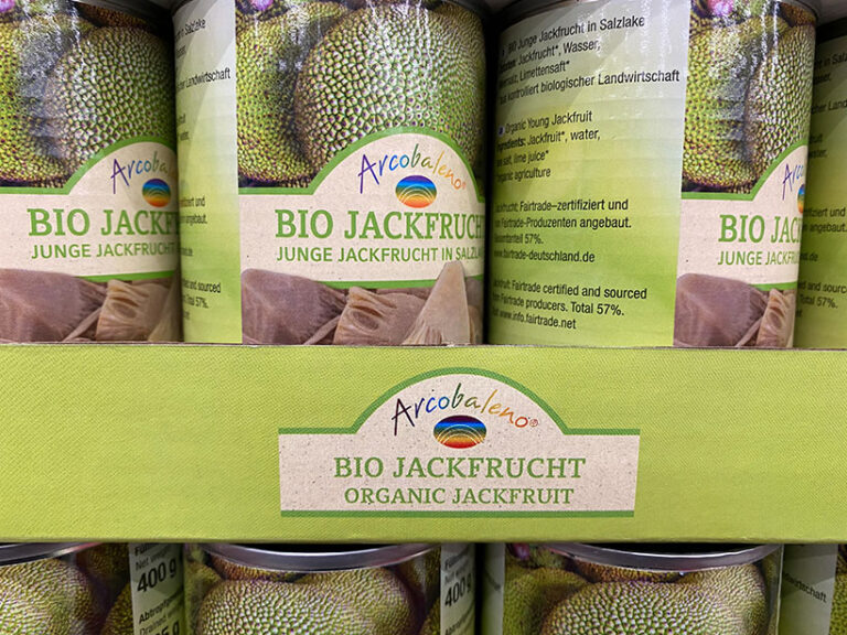 When making savoury jackfruit recipes, make sure you use unripe jackfruit that has been canned in brine rather than syrup otherwise your dishes will be too sweet. Photo © Ralf via Adobe Stock