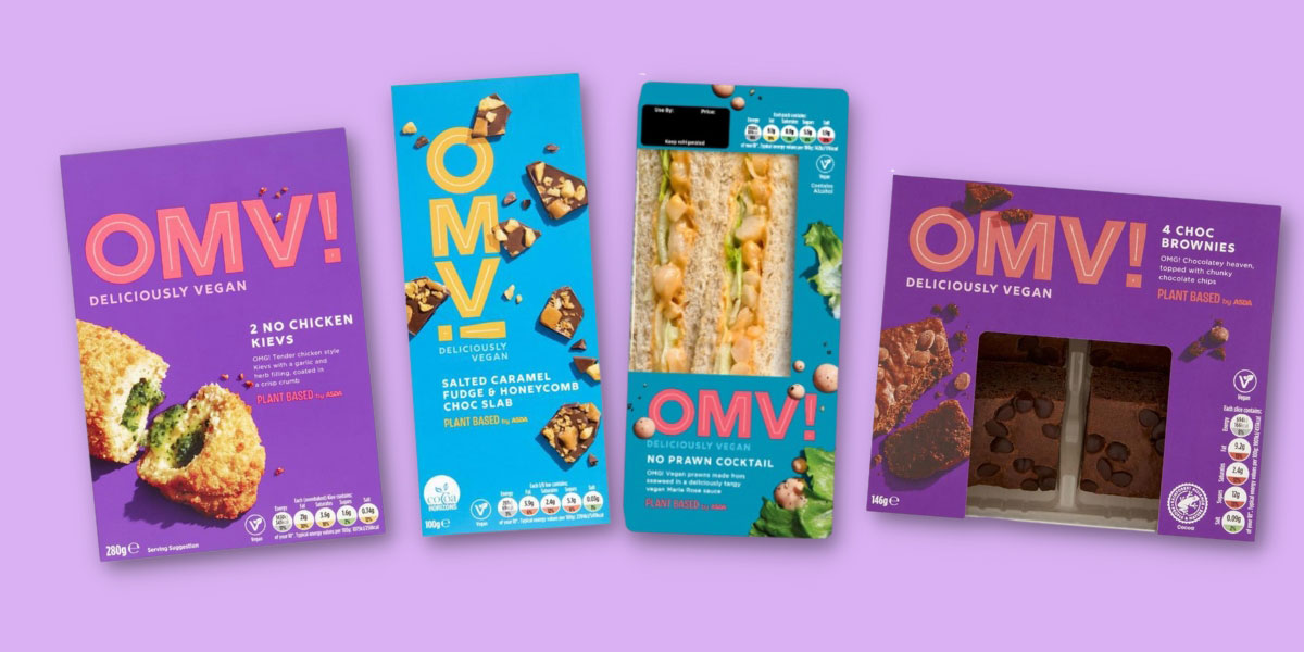 Asda launches two new vegan brands with over 112 products, including No Prawn Sandwich