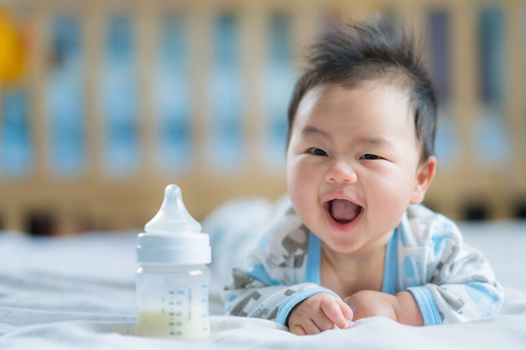 Research examining the effect of soya-based infant formula on sexual development and fertility found no evidence of adverse effects on either. Photo © anekoho via Adobe Stock