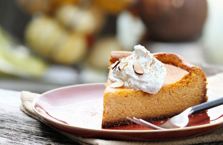 Vegan Pumpkin Cheesecake