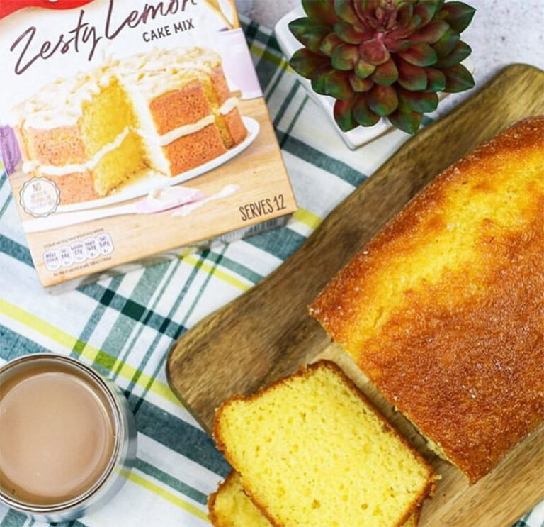 Vegan cake hack: Add a can of lemonade or coke to a box of cake mix for an easy vegan cake to bake at home. Photo courtesy of @bettycrockeruk via Instagram