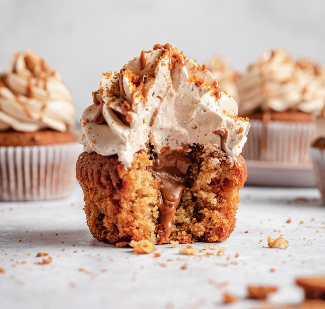 Biscoff Cupcakes