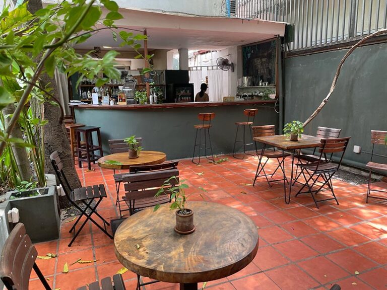 100% vegan cafe BongBonlai and YK Arthouse is a welcome oasis in the hustle and bustle of Phnom Penh. Photo © Luisa Ryan