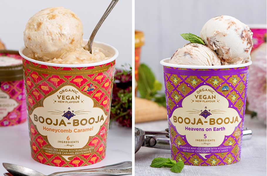 Booja-Booja honeycomb ice cream