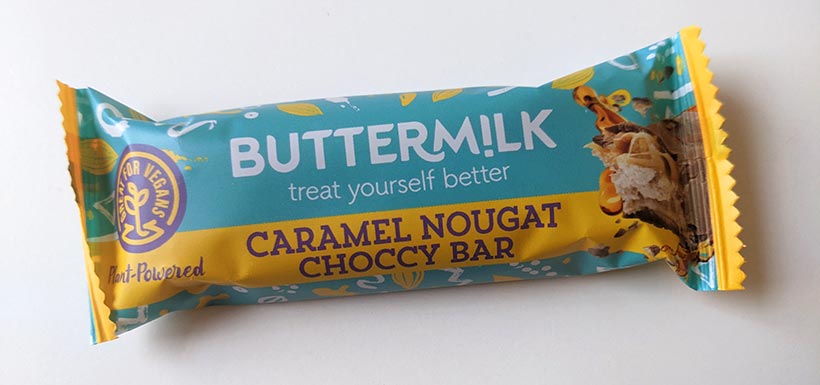 BUTTERM!LK Caramel Nougat Choccy Bar