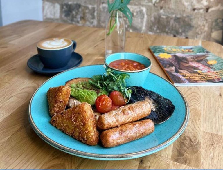 The Vegan Breakfast from Cafe Au Lait. Photo © Café au Lait