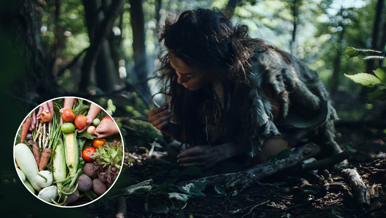 Cavemen ate mostly plant-based foods, says study which debunks the meat-heavy paleo diet