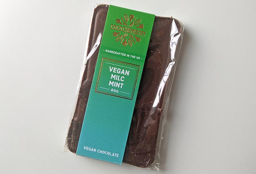 Coco Chemistry Vegan 'Milc' Mint Chocolate Slab