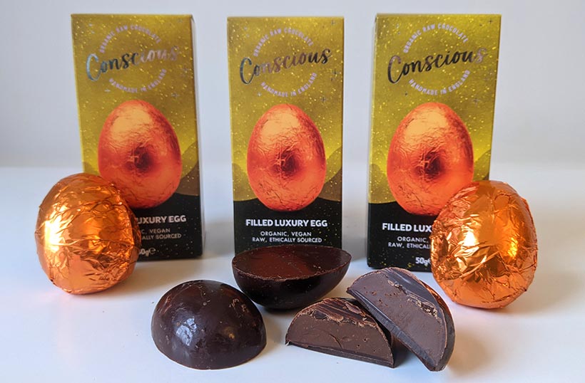 Conscious Chocolate Filled Luxury Easter Egg