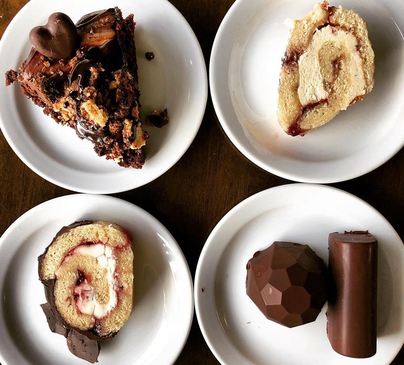 A selection of sweet treats from Cookies & Scream bakery in London