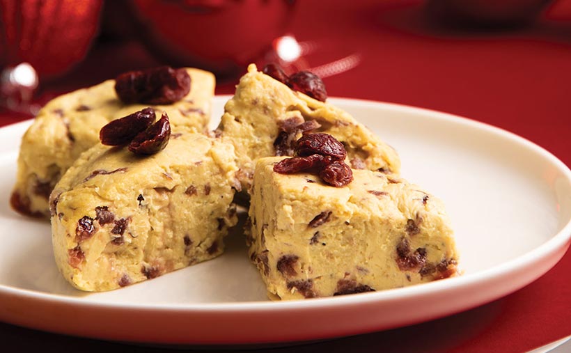 Cranberry Cheese - vegan Christmas recipes