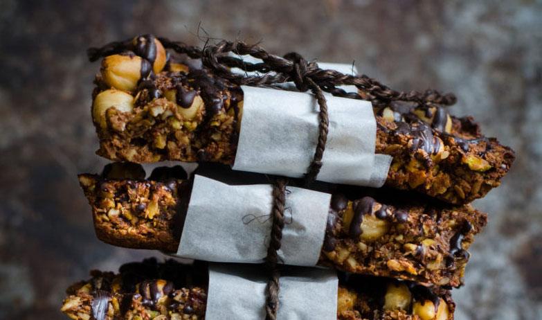 Crunchy Vegan Breakfast Bars