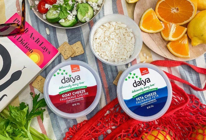 Daiya Foods launches vegan goat cheese and feta-style crumbles in Canada – here’s where to buy them