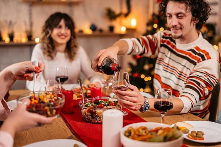 Treat your guests to some delicious vegan wine while gently educating them on what makes some wines not suitable for vegans. Photo © urbazon via Getty Images