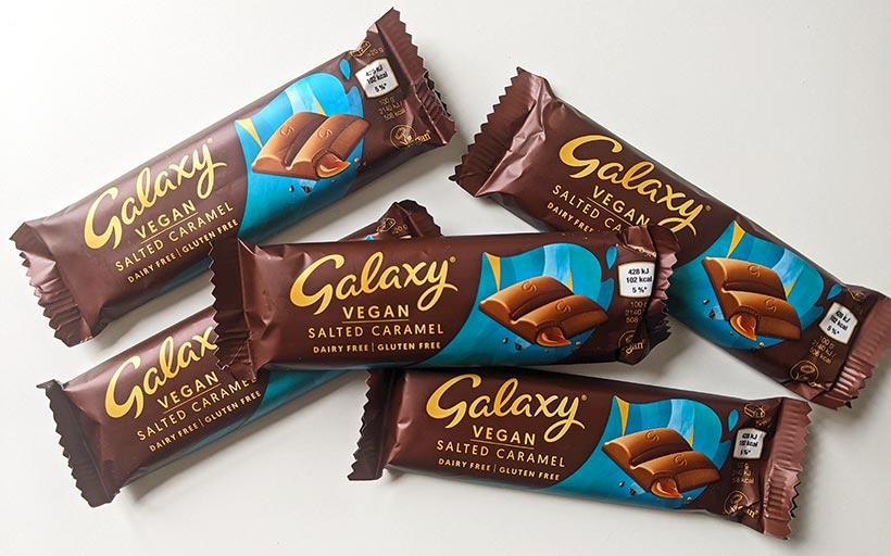 Galaxy Vegan Salted Caramel Chocolate