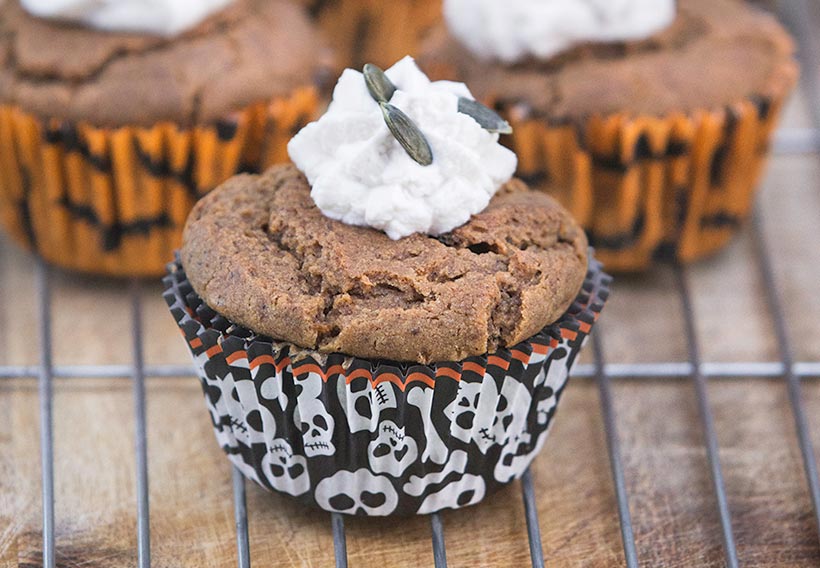 Gluten Free & Vegan Pumpkin Muffins