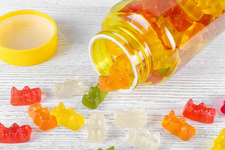 Food supplements can be loaded with additives and other ultra-processed ingredients, particularly children's gummy vitamins. Photo © nadisja via Getty Images