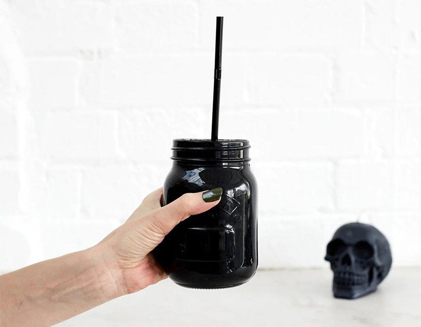 High-Protein Activated Charcoal Smoothie