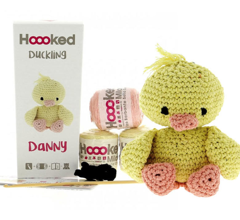 Hoooked Danny Duckling crochet kit