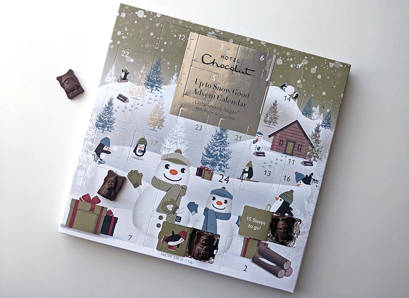 Hotel Chocolat Up To Snow Good Vegan Advent Calendar