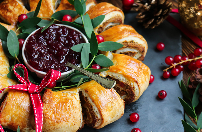 Vegan Christmas Wreath