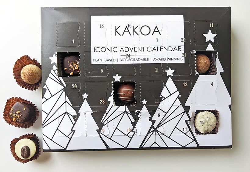 Kakoa Iconic Vegan Chocolate Advent Calendar