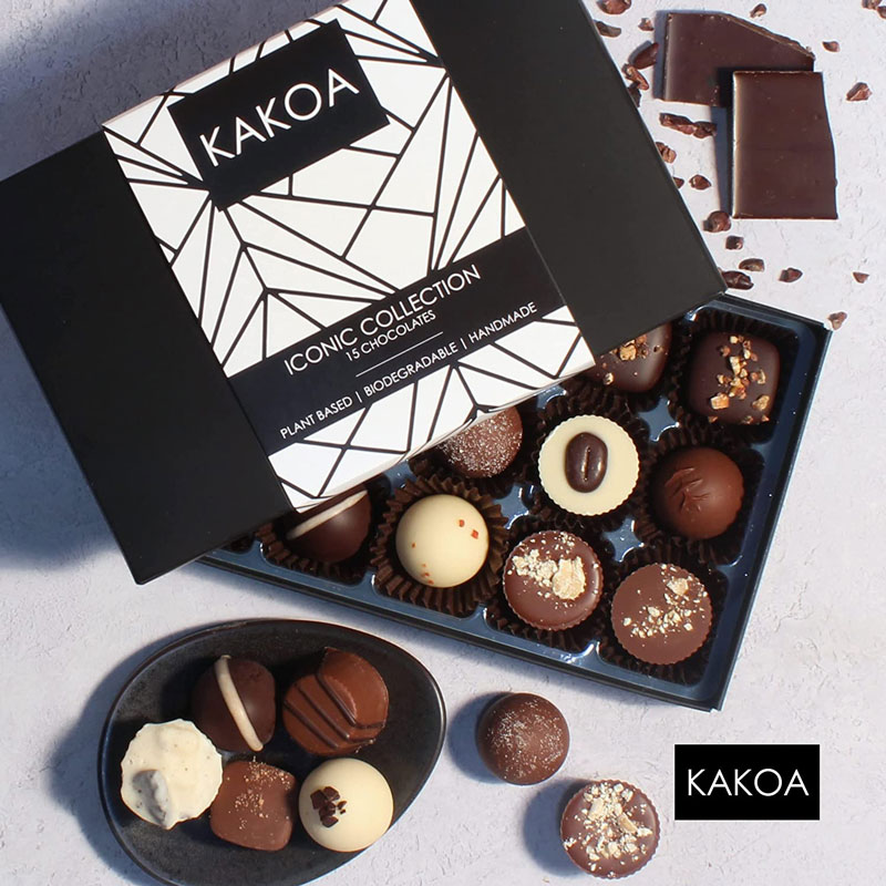 Kakoa vegan chocolate selection box