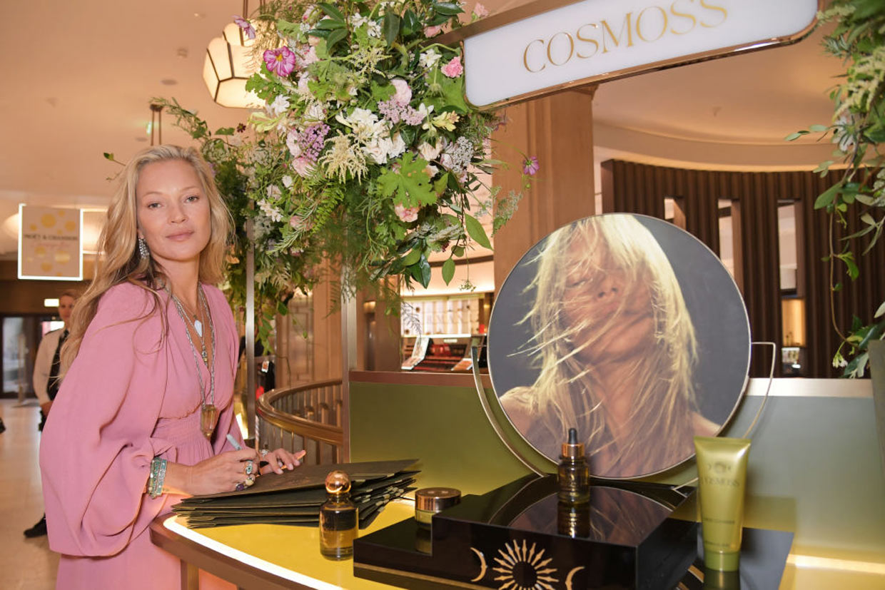 Kate Moss launches new vegan and sustainable beauty brand Cosmoss