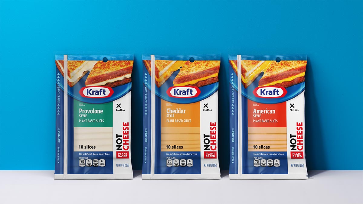 Kraft launches vegan cheese slices made from chickpeas following a hugely successful trial