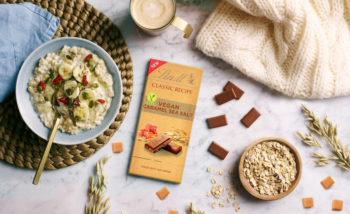 Lindt launches new vegan chocolate bar in UK supermarkets just in time for Veganuary