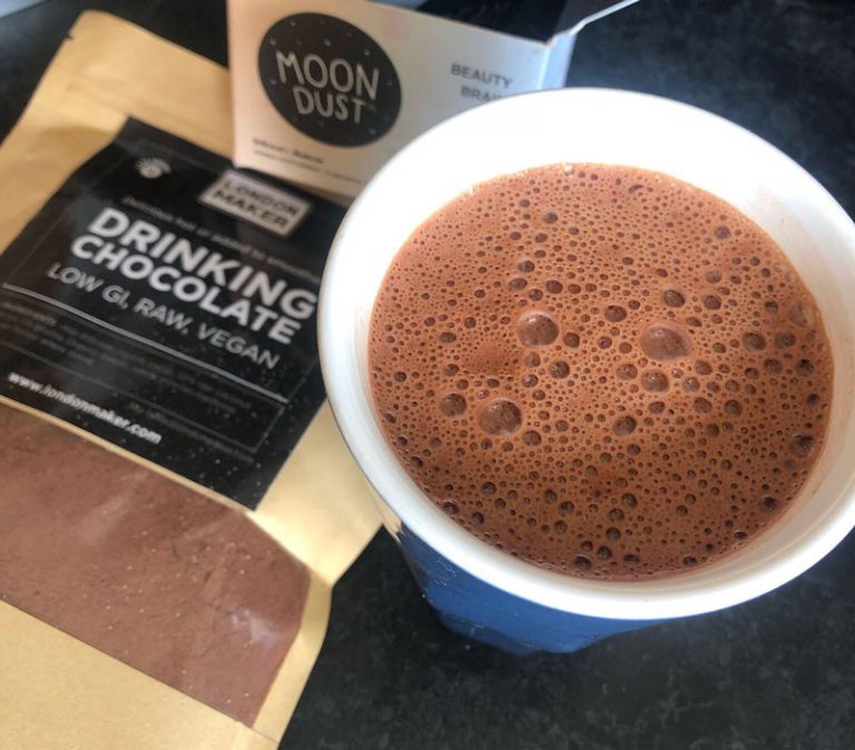 Sarah Colohan's own Lodnon Maker brands includes vegan hot chocolate