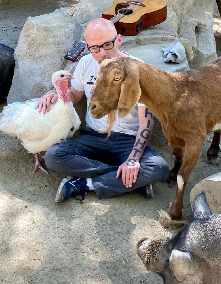 Moby went vegan for the animals in the 1980s and is now an animal rights advocate. Image: Instagram/Moby