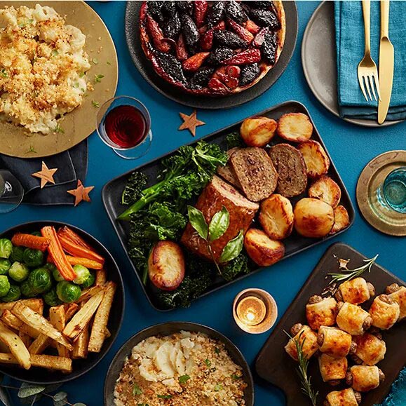 M&S has a tasty array of nibbles, sides and more to help take the stress out of hosting this Christmas. Photo © M&S