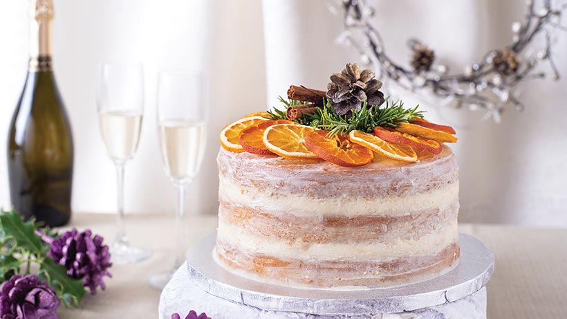 Naked Ginger and Orange Cake 