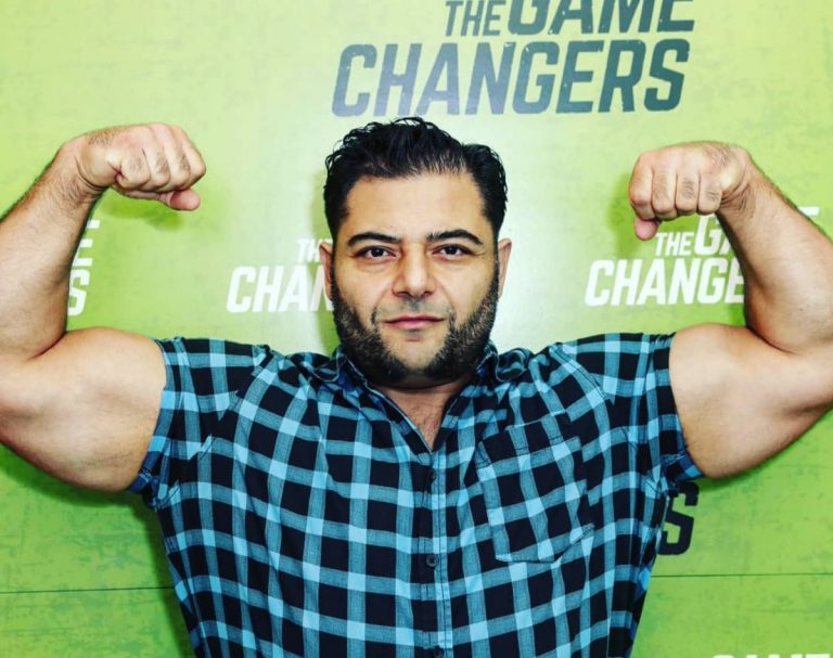 The Game Changers film features a host of vegan athletes. Credit: Instagram/patrikbaboumian