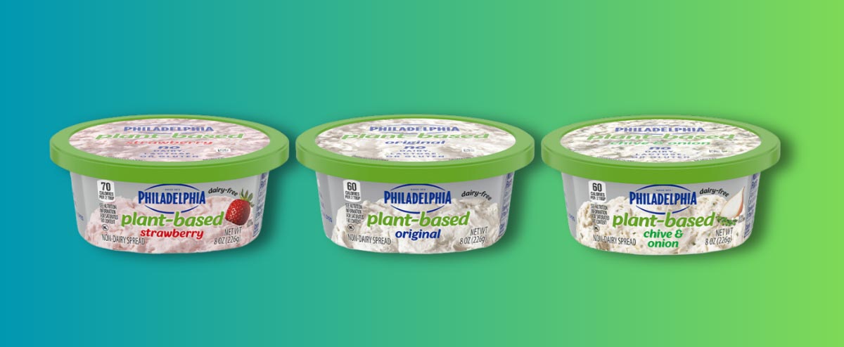 Philadelphia debuts two new flavours of vegan cream cheese in nationwide rollout following hugely successful trial