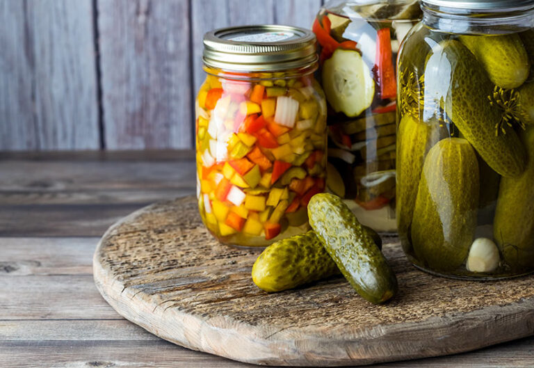 There are loads of ways to use the brine from your pickle jars. Photo © Caret via Adobe Stock