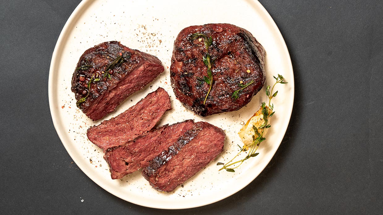 Pioneering brand launches a vegan fermented steak that uses 97 per cent less CO2e emissions than beef