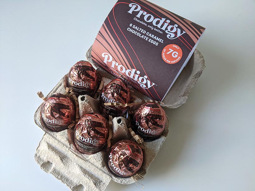 Prodigy Salted Caramel Chocolate Eggs