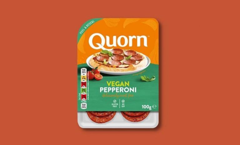 Quorn's vegan pepperoni is the perfect topping for plant-based pizzas. Image: Quorn 