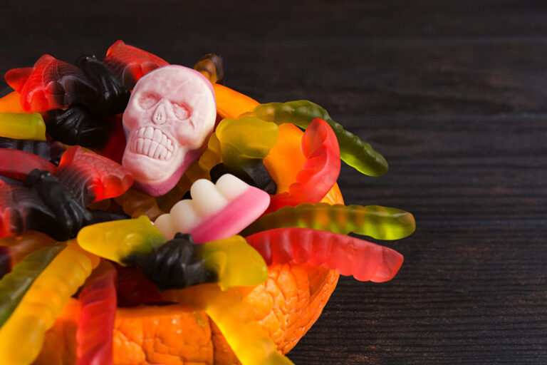 Jelly sweets may look harmless enough, but they often contain gelatine, made from animal skin, bones, and ligaments. Photo © Karlevana via Getty Images