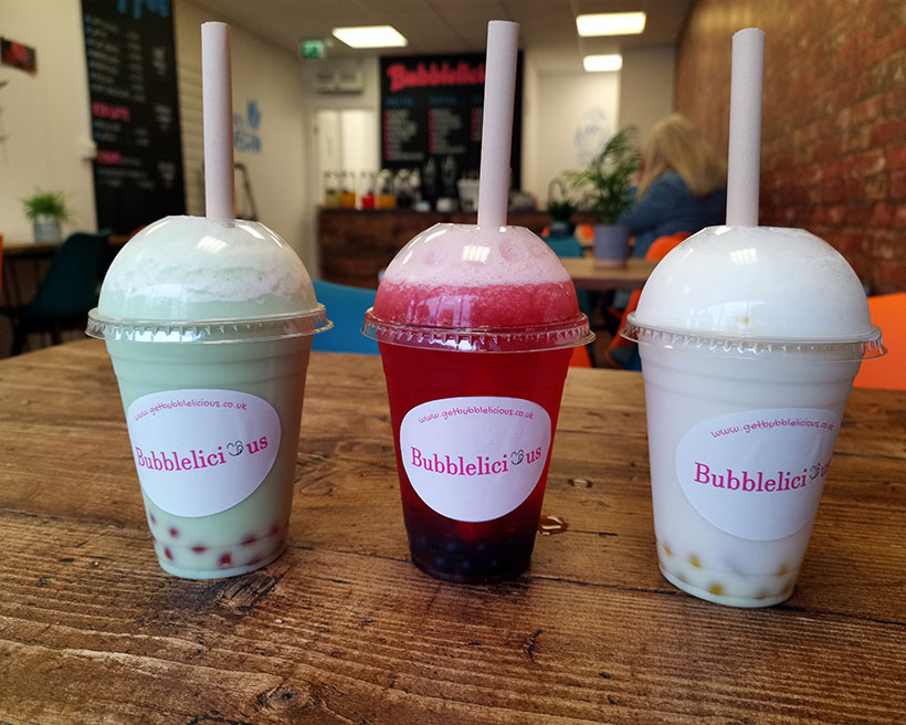 Bubbleicious bubble teas