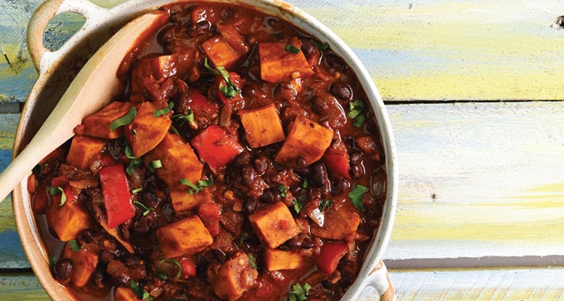 Vegan Sweet Potato & Black Bean Curry