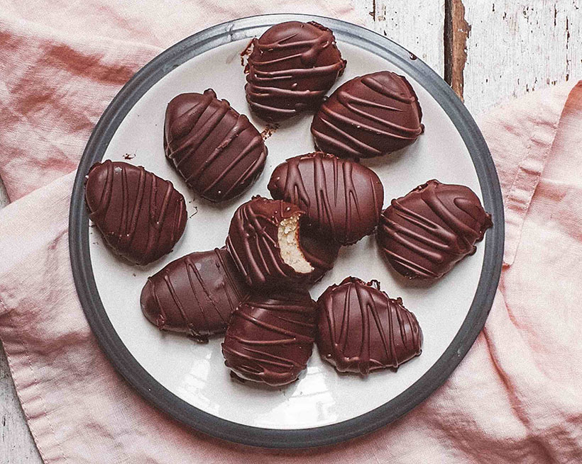 Mildreds Chocolate Tahini Easter Eggs