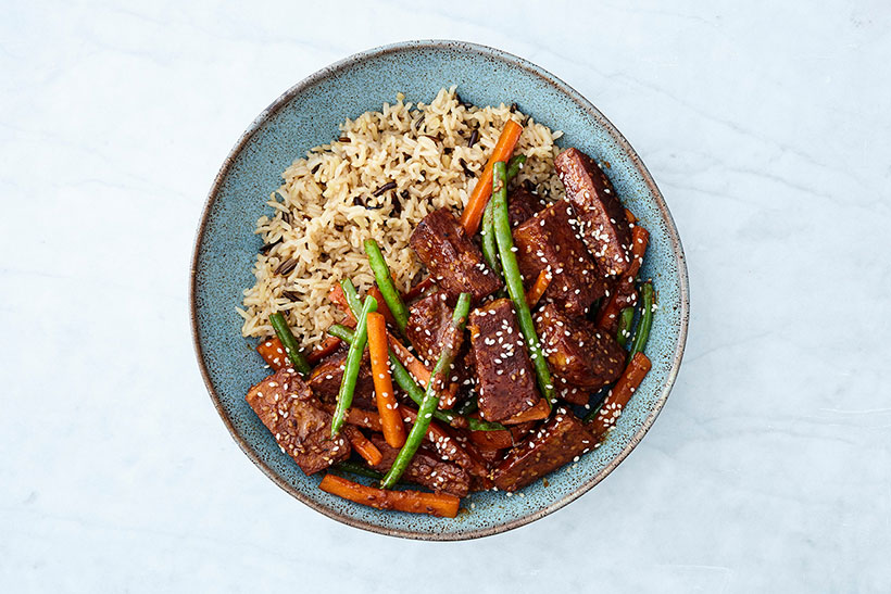 Ginger Sesame Tempeh Stir Fry Recipe