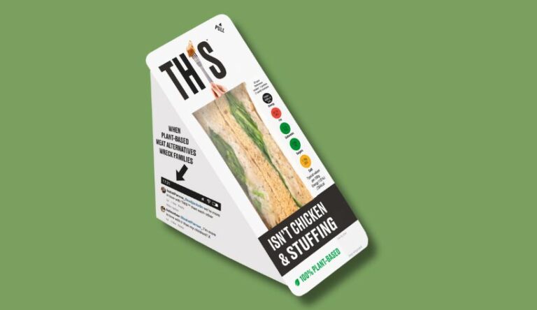 The new launches follow the launch of the THIS™ Isn’t Chicken & Sweetcorn and THIS™ Isn’t Chicken & Stuffing sandwiches - the brand’s first foray into food to go. Photo © THIS