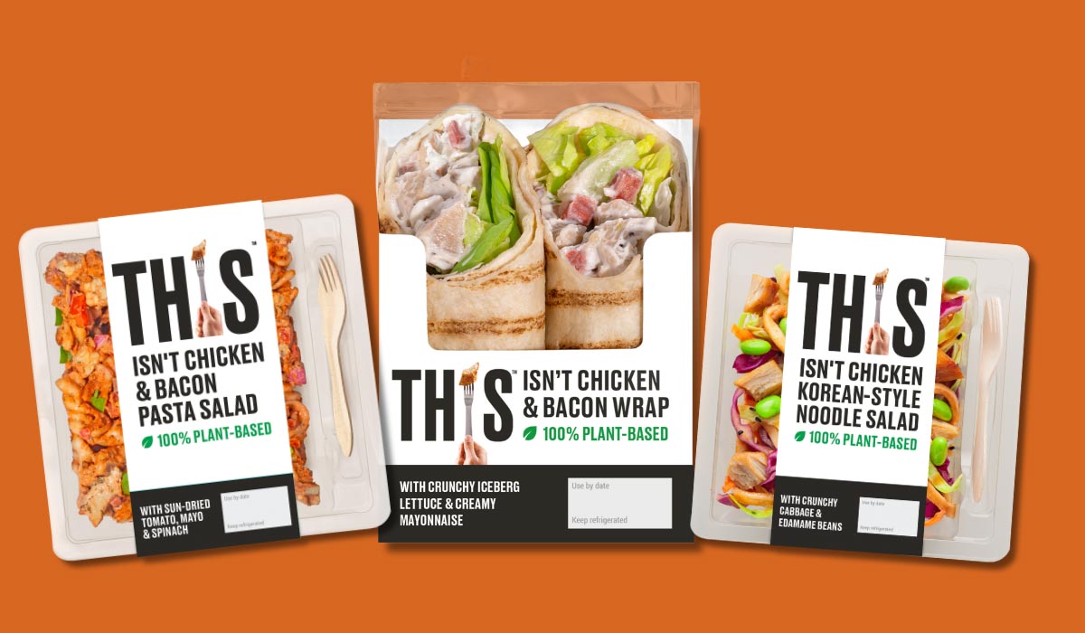 Award-winning vegan meat brand THIS debuts wraps and pasta salad in two major UK retailers – here’s where to buy them