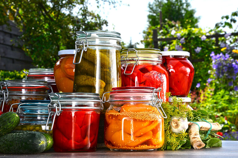 Pickling vegetables is a great way to preserve their crunch and add a zing of flavour. Photo © monticellllo via Adobe Stock