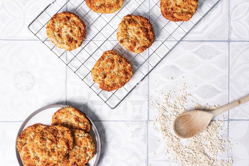 Vegan Anzac Biscuits 